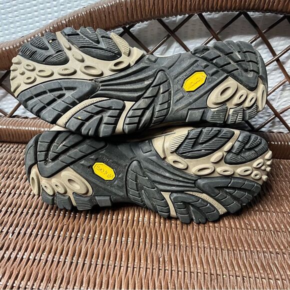 Merrill Moab 2 Ventilator Leather/Mesh Vibram Hiking Shoes Size 8.5 - Picture 3 of 8
